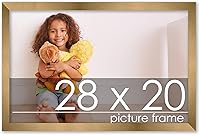 Vista 65 de Poster Palooza Marco de madera de bronce dorado de 26 x 34 pulgadas, acrílico UV, respaldo de tablero de espuma y accesorios para colgar incluidos