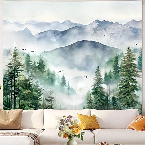 Miniatura 10 de Avinyl Van Gogh - Tapiz grande de primavera para jardín, para dormitorio, pintura al óleo abstracta estética, vintage, para colgar en la pared de la