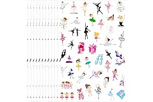 1000+PCS Ballet Stickers for Every Twinkle Toes