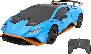 Lamborghini Huracán STO 1:24 2,4 GHz – sous Licence Officielle, jusqu'à 1 Heure de Temps de Conduite à env. 9 km/h – Détails Parfaitement reproduits – Finitions de qualité
