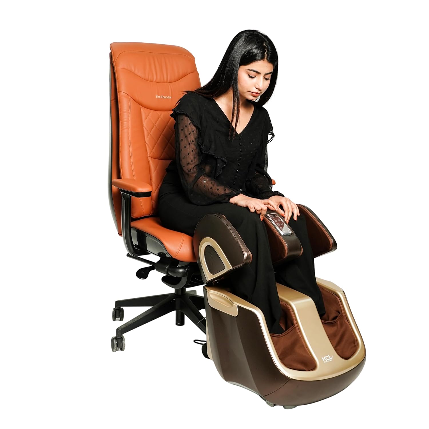 HCI E-Futio Pro Foot Massagar, a 360* rolling, squeeze and wrapping foot masagar (brown) HCI E-Futio Pro Foot Massagar, a 360* rolling, squeeze and wrapping foot masagar (brown)
