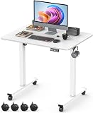 32 inch rolling electric standing desk