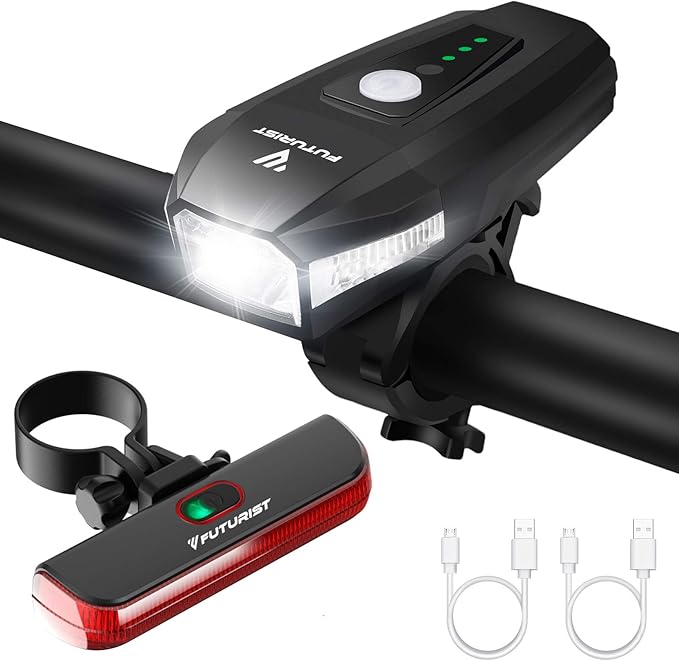 MécaniCycle - Kit éclairage LED avant arrière vélo usb - Coolride