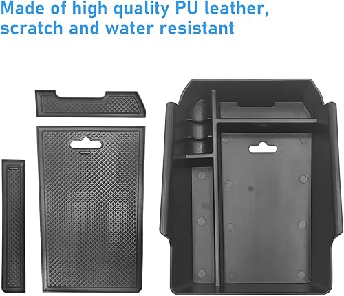 Miniatura 7 de Compatible with BMW X3 Center Console Organizer 2018-2024,for 2019-2024 X4 Console Organizer Tray, for X3 G01/X4 G02 Center Aremrest Secondary