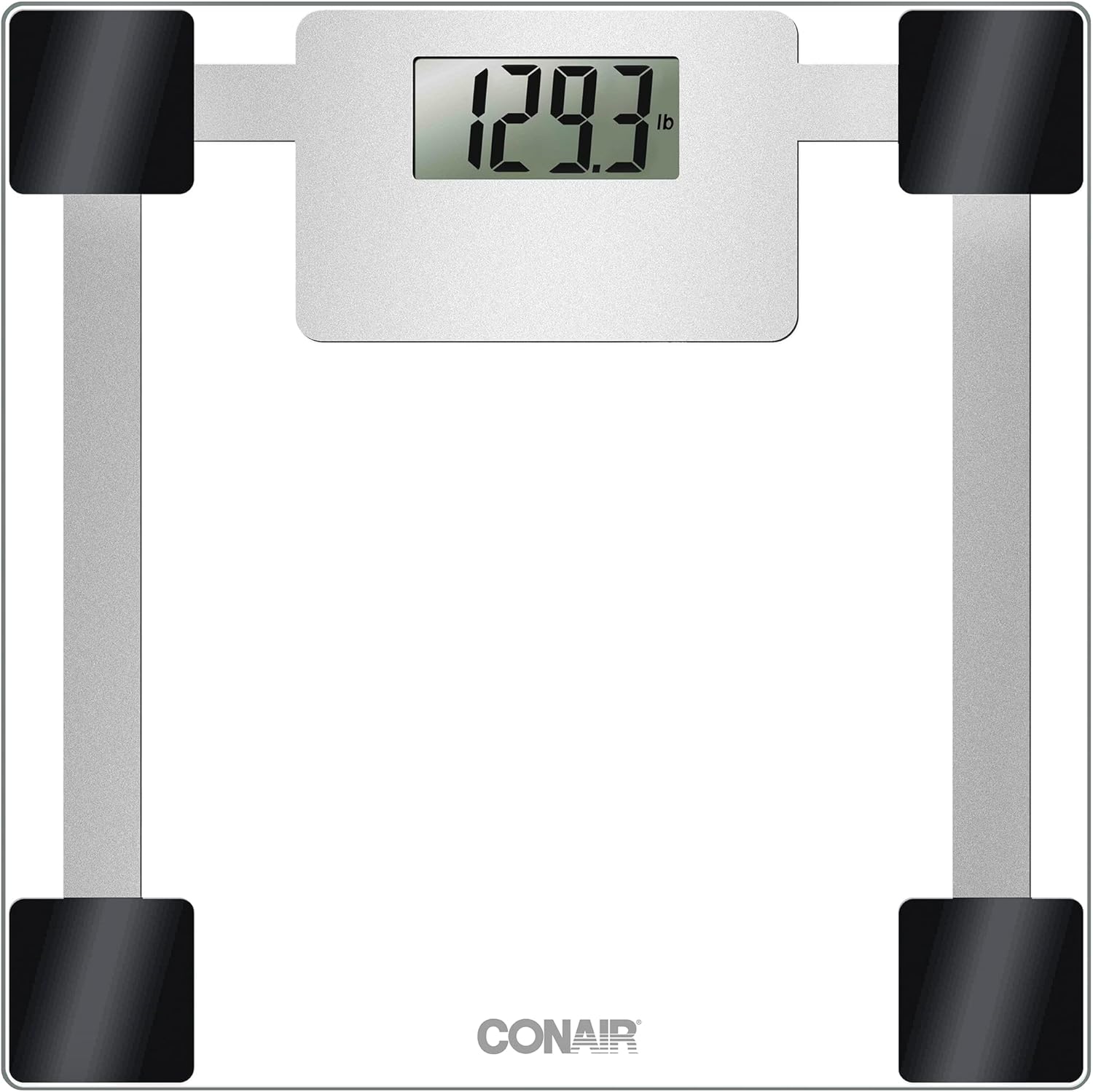 Conair CN2011C InstantOn Digital Large Bathroom Tempered Glass Scale