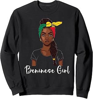 Benin Flag Products Souvenirs Girl Uniform Woman Beninese Sweatshirt
