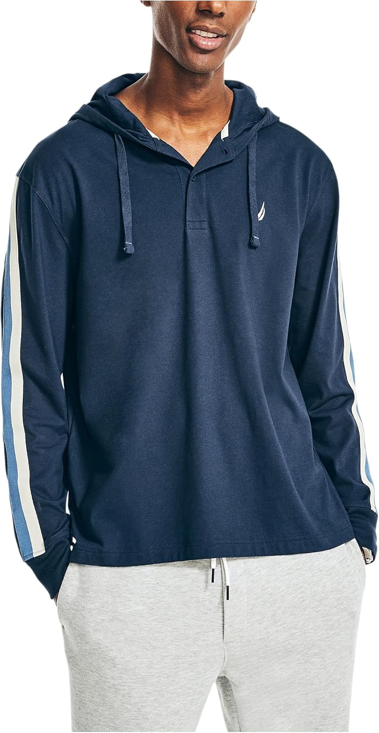Nautica Men's Sustainably Crafted Pullover Hoodie