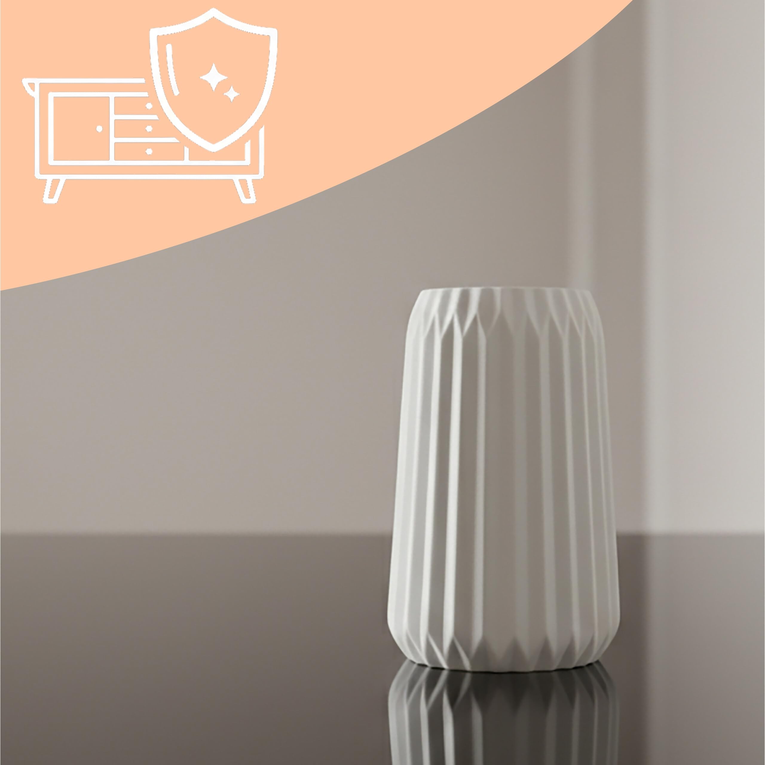 Relaxdays Set di 3 vasi, da Fiori in Ceramica, 3 Dimensioni, per freschi e secchi, Decorazioni