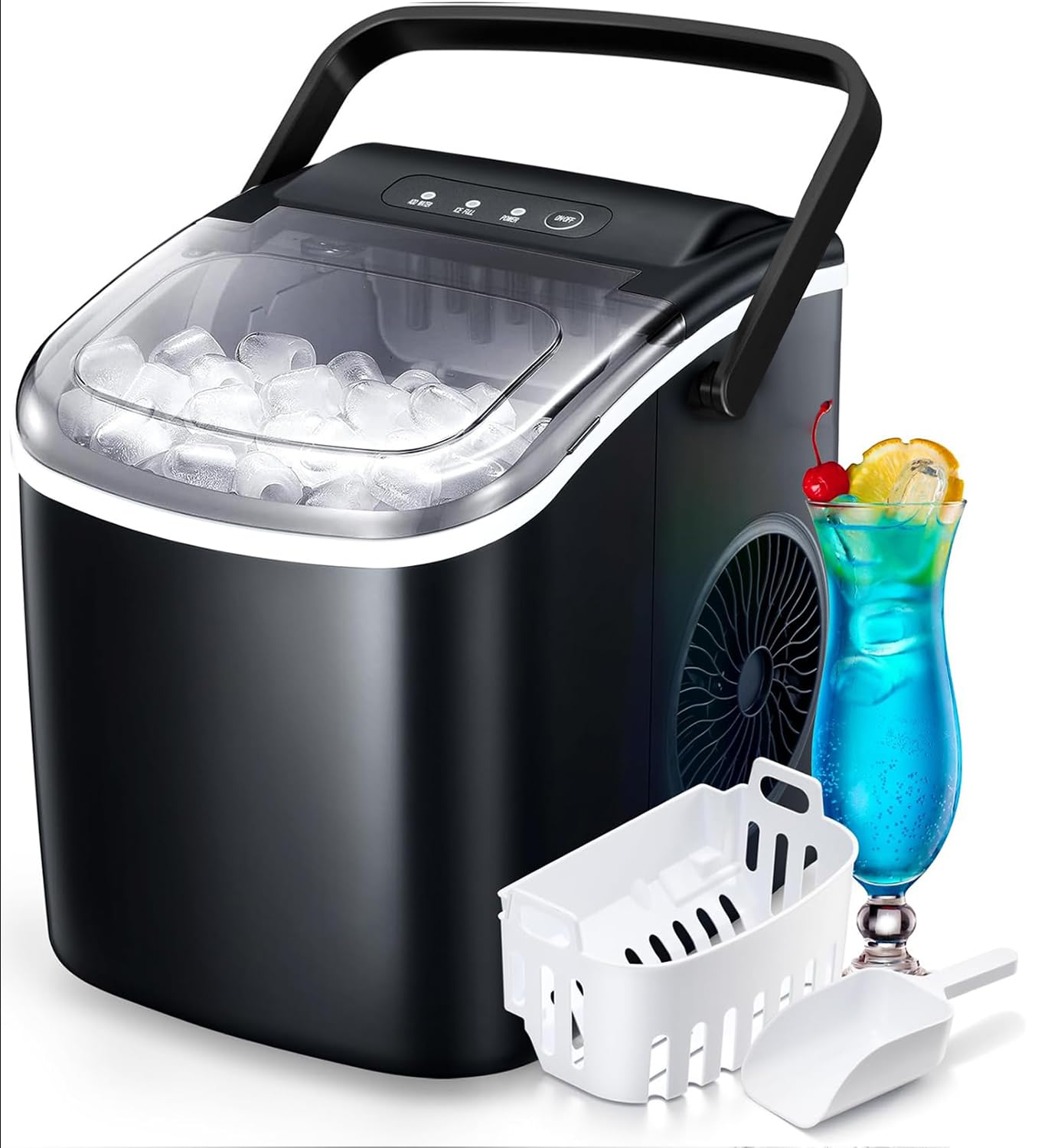 Electactic Portable Compact Ice Maker