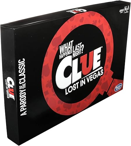Miniatura 5 de Clue Lost in Vegas Juego de mesa El Clásico Whodunnit Parody Mystery Game
