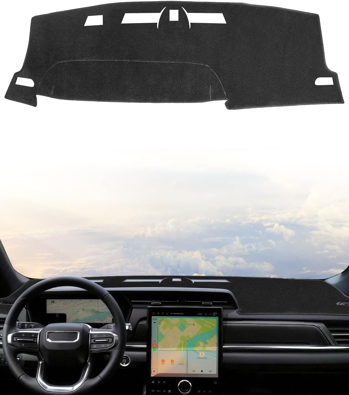 SKYLOTEC Dash Cover Mat Compatible with GMC Terrain 2026 Nonslip Dashboard Cover Protective Pad