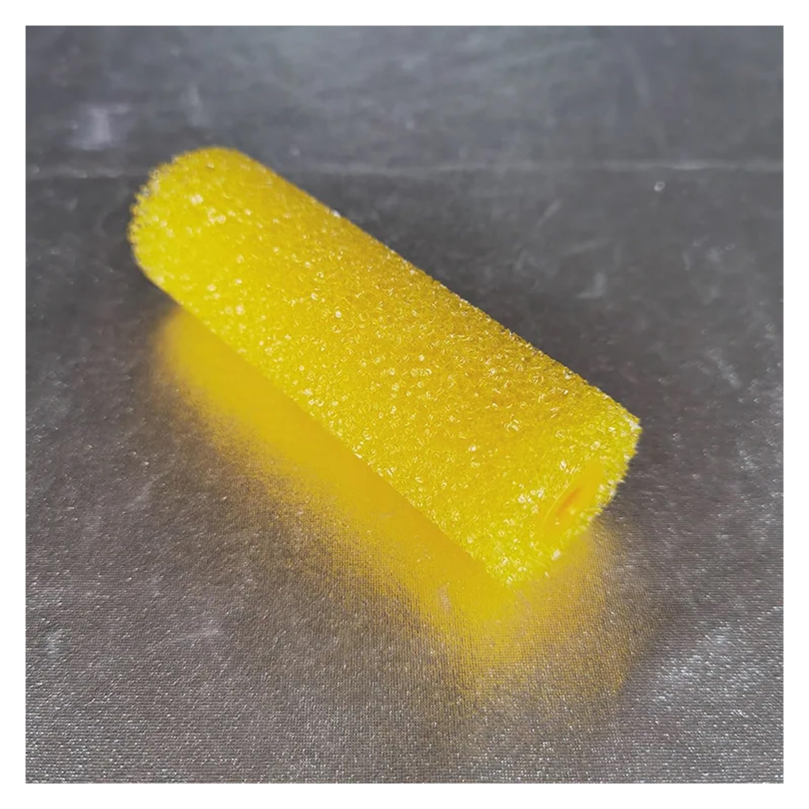 Juego de 5 unidades de cepillos rodillos de espuma de 4 pulgadas, 5 unidades + mango, 1 unidad, rollos de pintura texturizados for decoración de paredes, cáscara de naranja de poliéster cuicui