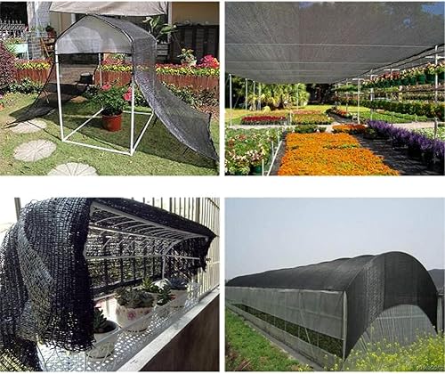 Miniatura 131 de winemana - Toldo para sombra del 90%, cubierta de sombra para perrera, resistente y duradera, lona de malla con ojales, para patio, plantas