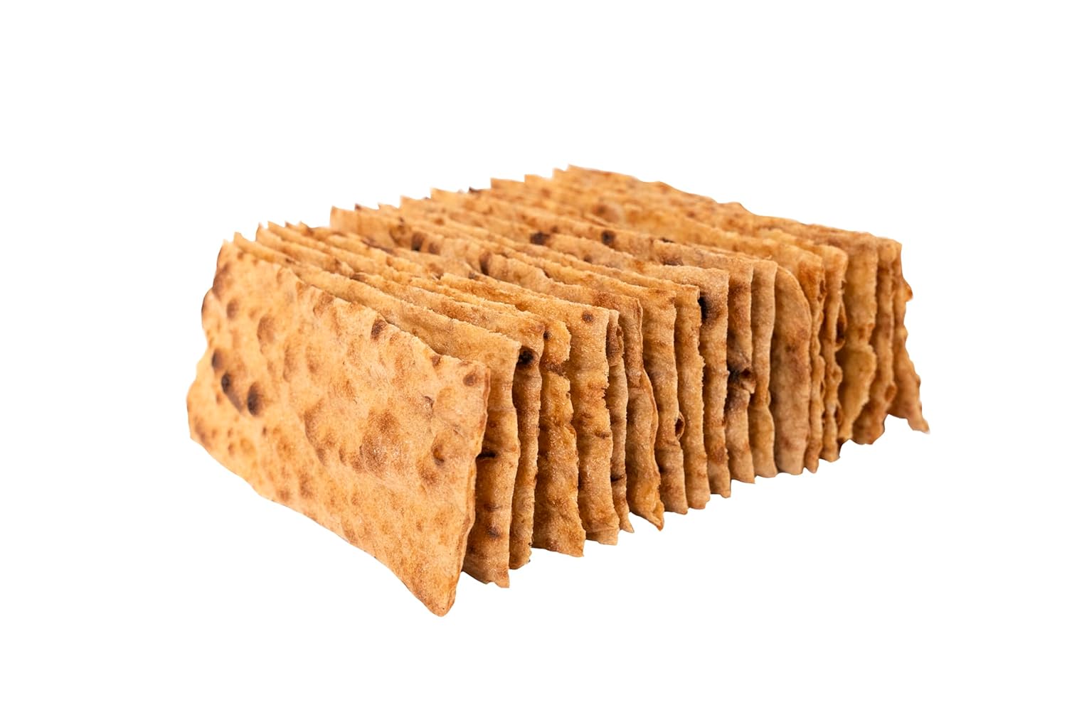 ARA-Z SANGAK No Seed Plain Crisps - Crunchy Toasted Flatbread Crackers 4-Pack, 18 Crackers Per Pack, by Breadmasters