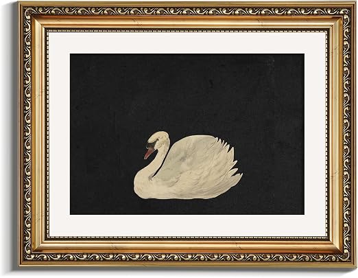 Amazon.com: VIYYIEA Gold Framed Wall Art Canvas Print Home Decor ...