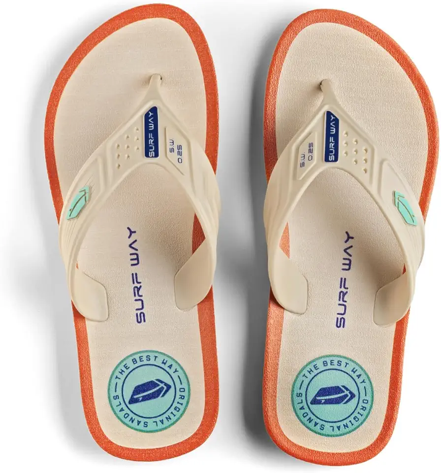 Chinelo Masculino Sandália Original Surf Way Anatômico Macio Antiderrapante 37 ao 46