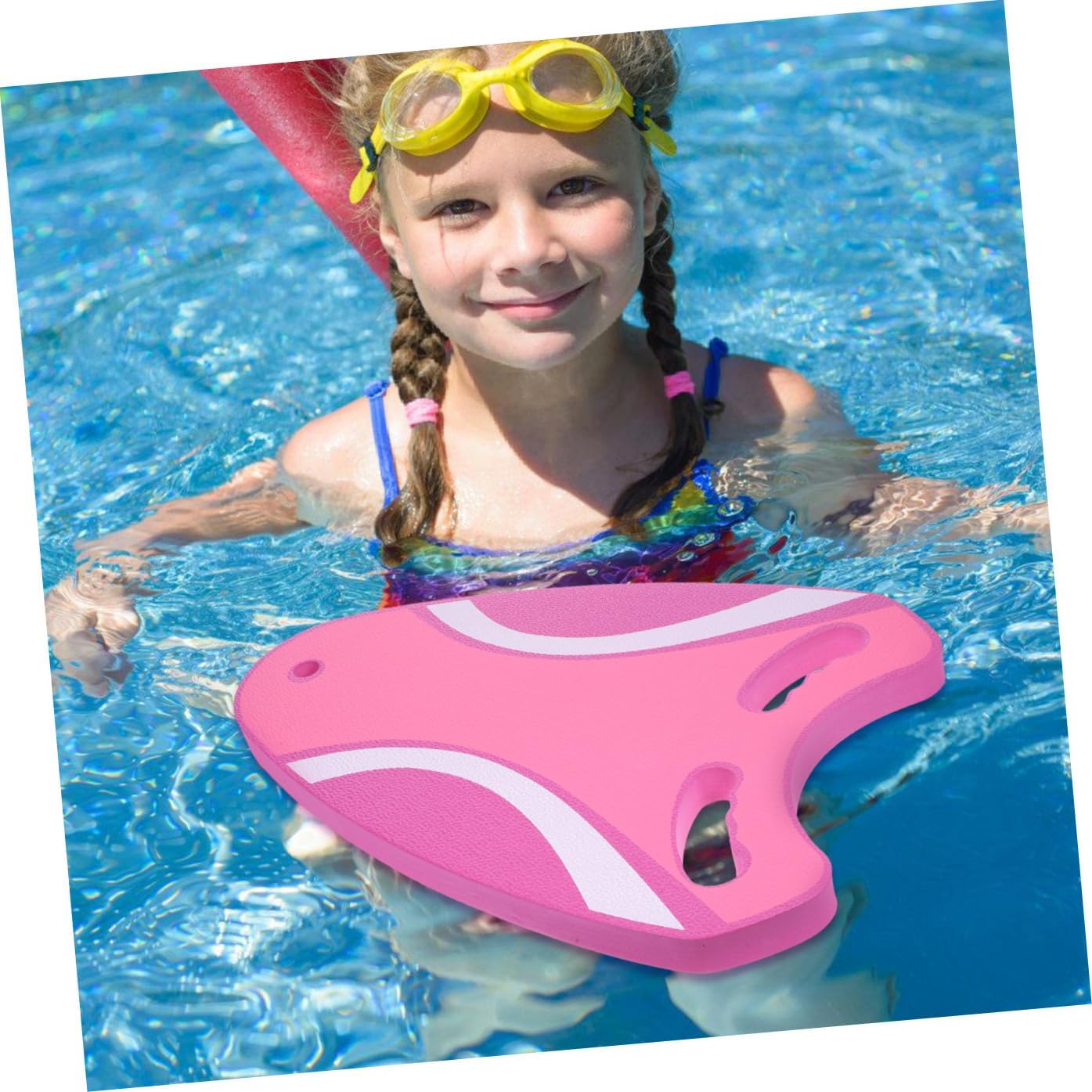 Didiseaon Swimming Kickboard and Adults Swimming Training Kickboard Pool Float Beginner Swim Board Practice and Water Exercise Random Color