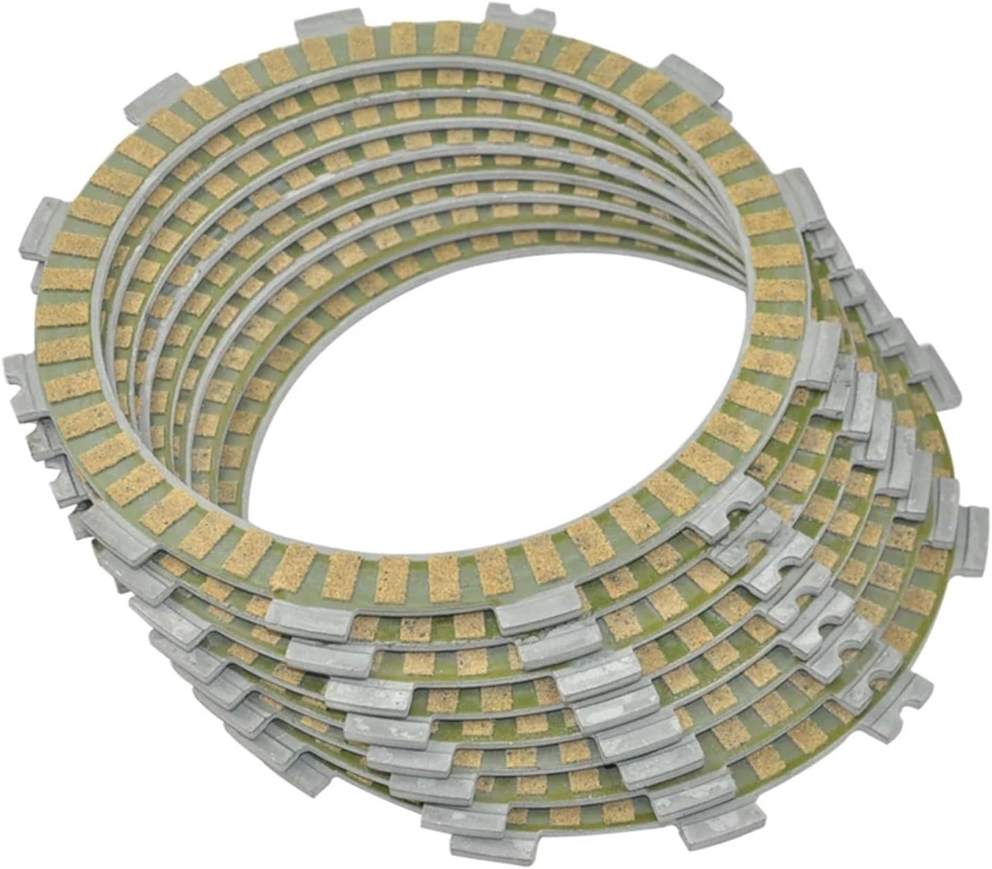 8Pcs Motorcycle Fibrous Clutch Discs Plates Fit for Kawasaki KLX450 KX 450 KLX KX450 CR250 CRF450 CR500