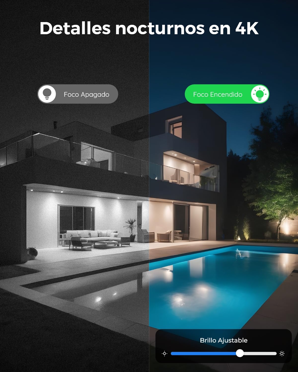 Reolink PoE 4K Cámara Vigilancia Exterior PTZ, 5X Zoom Óptico 3D, RLC-823S1 | 360°/90° Pan & Tilt, Auto-Seguimiento, Audio Bidireccional, Detección Persona/Vehículo/Animale, Visión Nocturna a Color