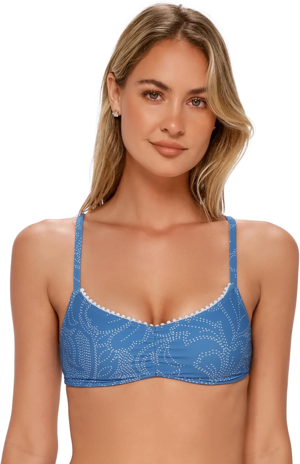 Swim Systems Pom Pom Sylvia Bralette Women's Swimsuit Bikini Top