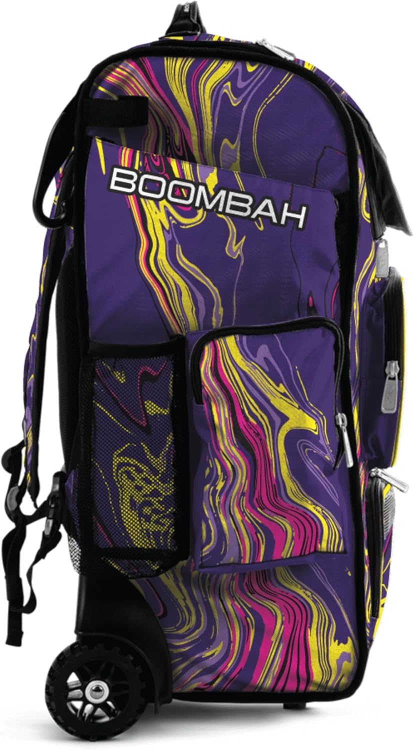 Boombah Ultrapack Hybrid Rolling Bat Bag - Wheeled & Backpack Version - Hyperwave