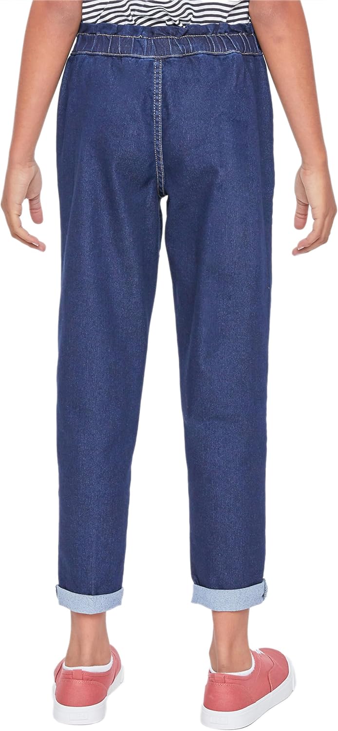 YMI Girls Jeans Girls Paper Bag Waist Balloon Jeans