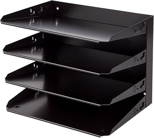 Miniatura 8 de Huron Organizador horizontal 7 ranuras, acero negro