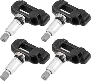 X AUTOHAUX 4 Pcs A0009050030 Tire Pressure Monitoring System Sensor TPMS Sensor 433MHz for Mercedes-Benz E400 GLE400 E550