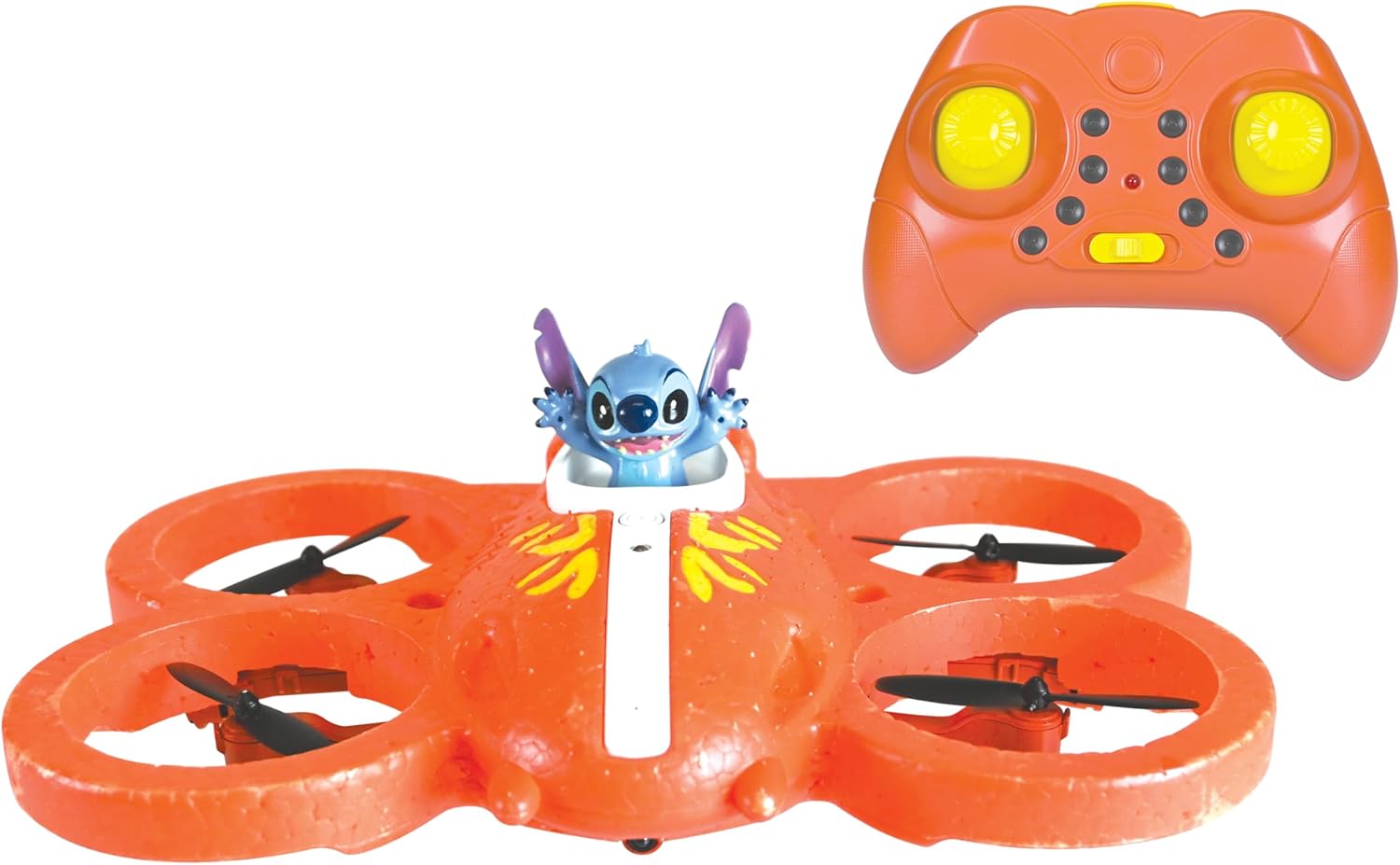 Lexibook, Disney Stitch The Flying Stitch Spaceship with Remote Control, Blue, UFO1D