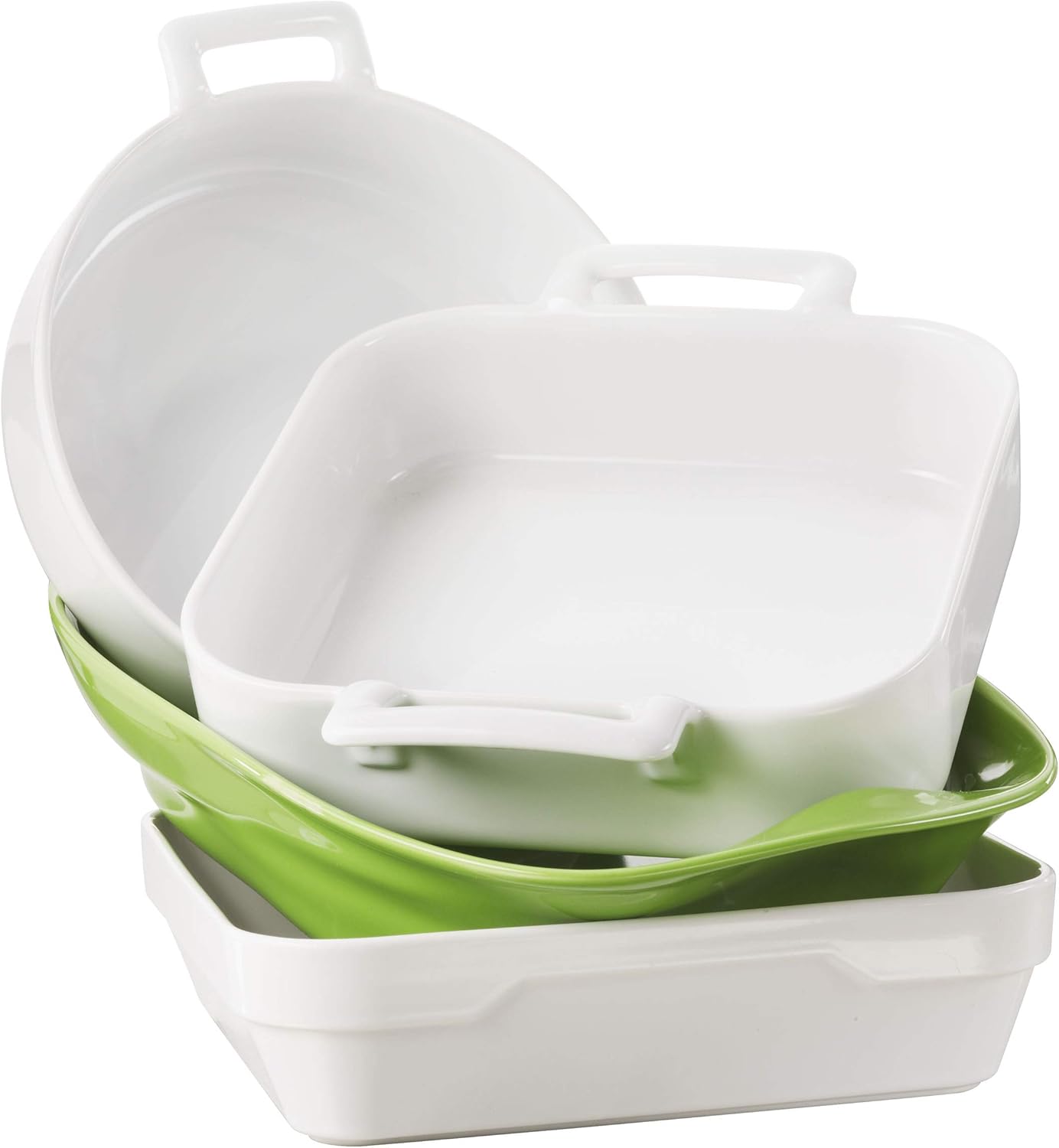 Revol Belle Cuisine Square 7.75 x 7.75 x 2.5 Inch Baking Dish, White