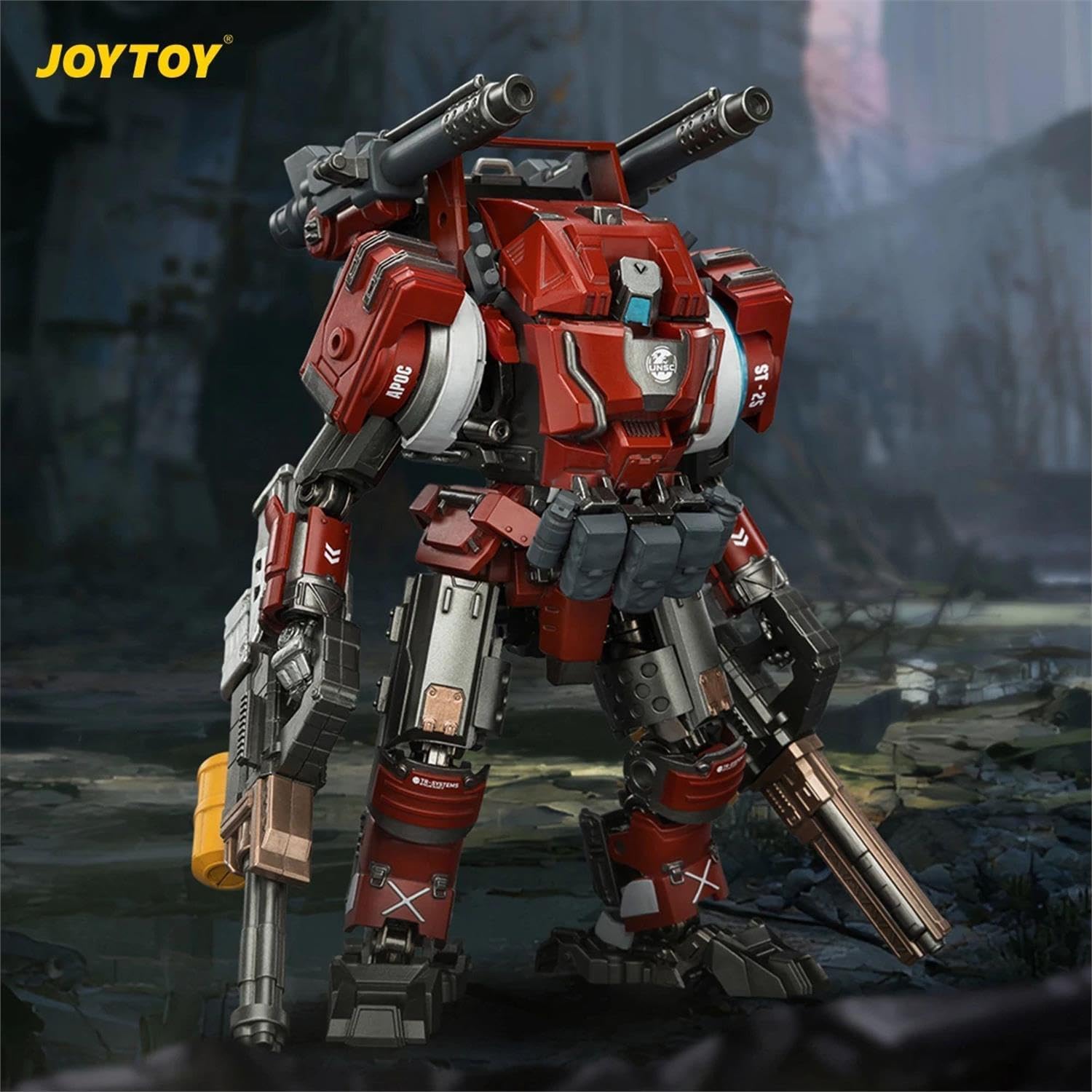 Dark Source APOC Series Iron Skybearer Heavy Fire Assault Mech ST-8625 Action Figure