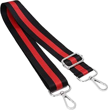 familiar × Bibiy. SHOULDER STRAP Familiar bibiy shoulder strap, red.