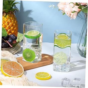 IMIKEYA Square Glasses Set 2pcs 350ml Heat-resistant Glass Water Cups for Household Use Japanese Style Large Capacity Tumblers