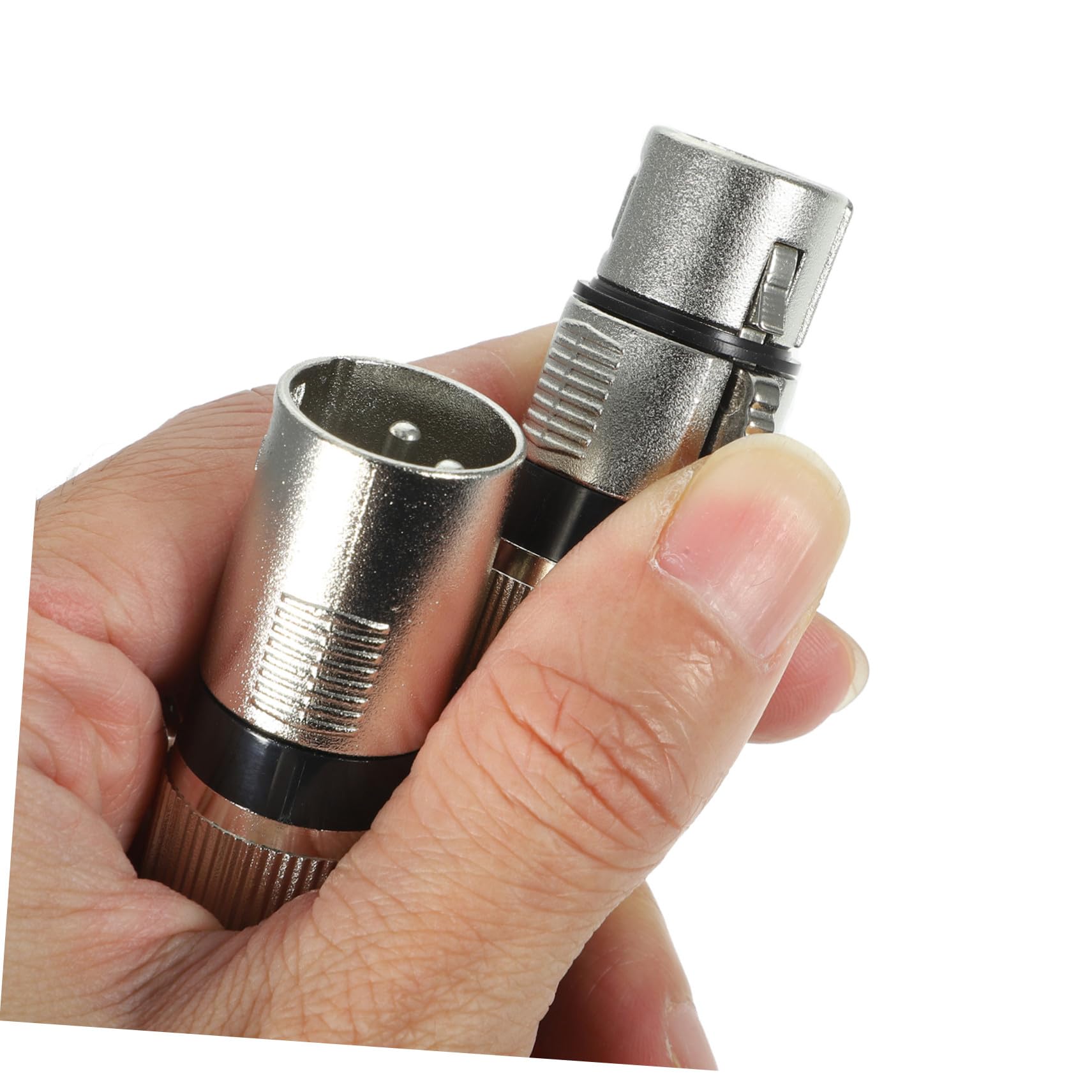 BESPORTBLE Cavo Microfono XLR Maschio-Donna 3 Pin in Rame senza Ossigeno 0,5m per Sistemi Audio KTV Riduce Rumore Trasmissione Efficiente Confezione 6 Pezzi