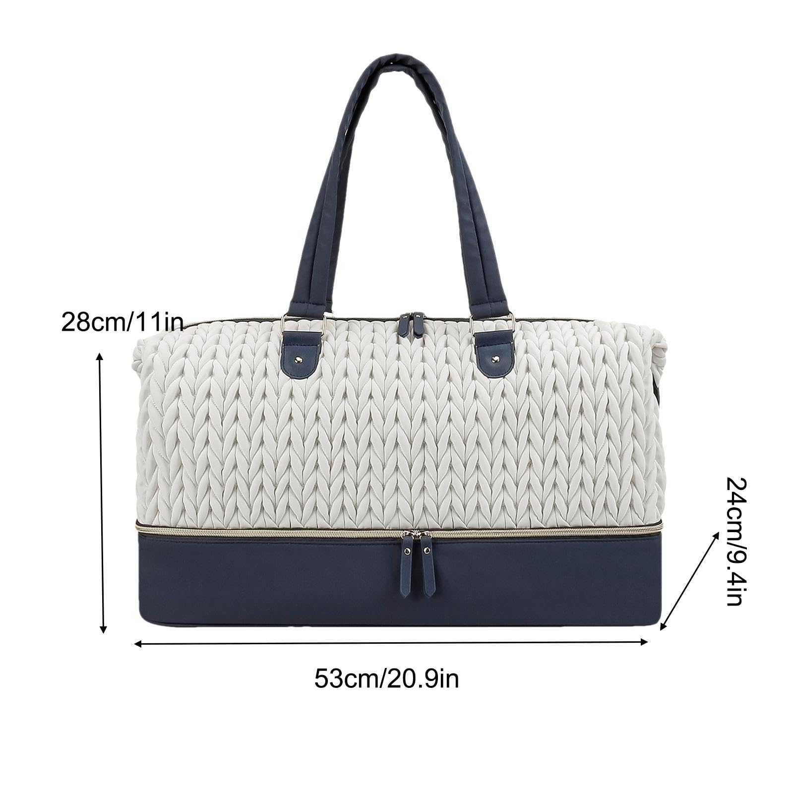 Borsa fasciatoio da donna, borsa fasciatoio – Borsa organizer per fasciatoio | Borsa impermeabile per fasciatoio grande con tasca isolata per viaggi