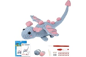 Crochet Kit for Beginners, Learn to Create Adorable Dragons