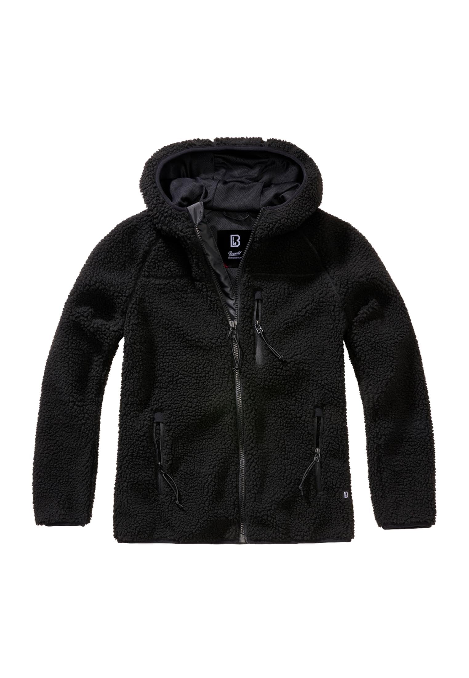 Brandit Ladies Teddy Fleece Jacket Donna Giacca In Pile mimetico bosco