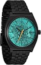 NIXON Time Teller A045 - 100m Water Resistant Men's Analog Fashion Watch (37mm Watch Face, 19.5mm-18mm Stainless Steel Band)