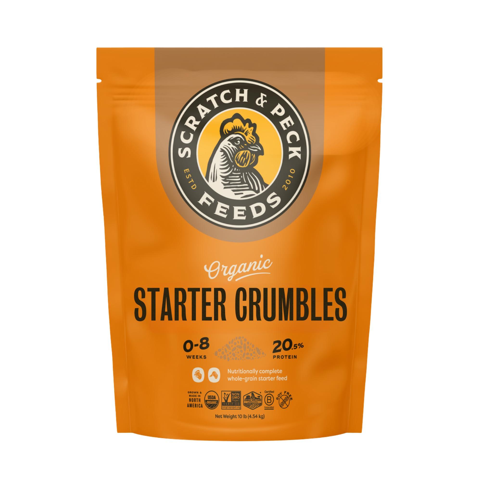 Scratch and Peck Feeds Whole Grain Starter Crumbles