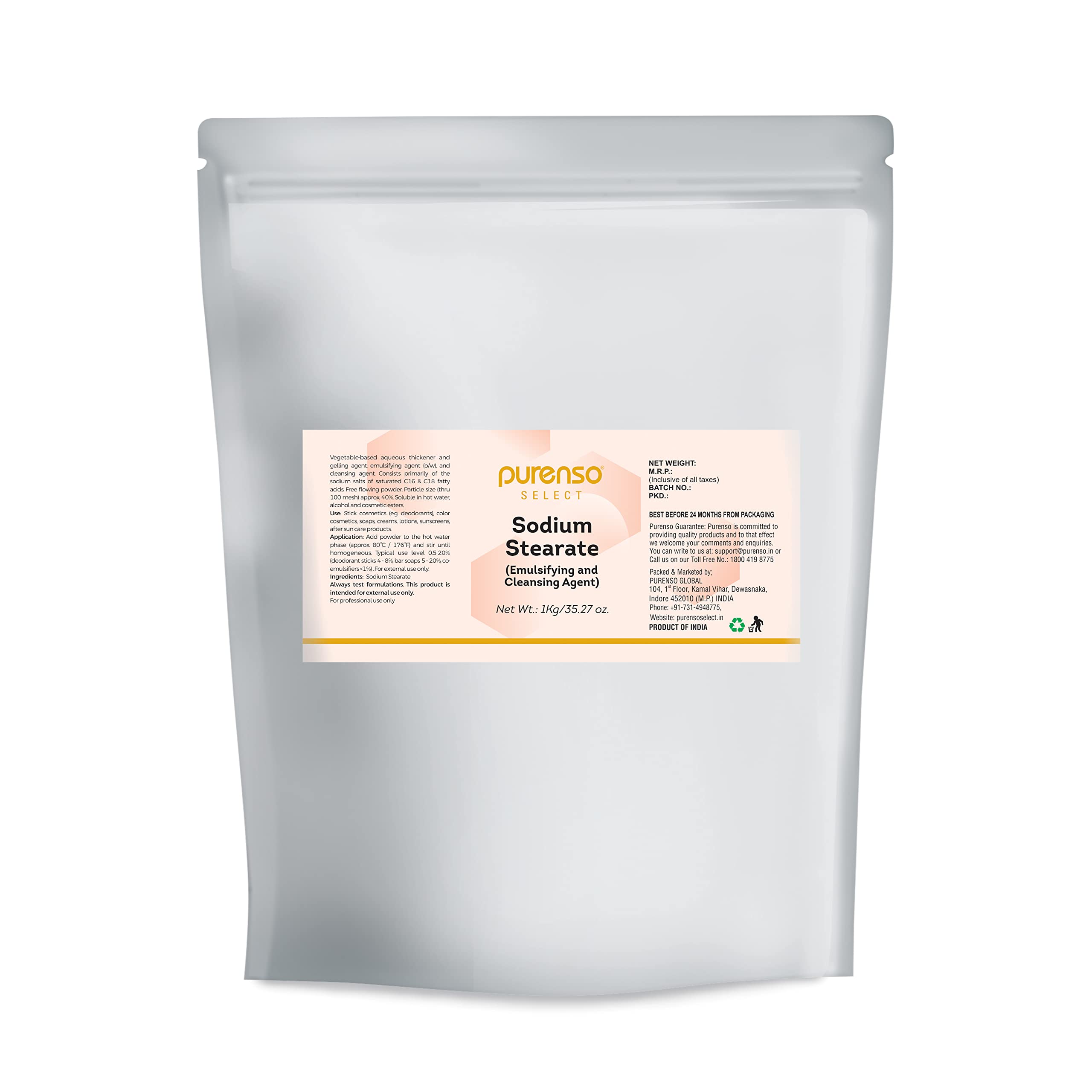 Purenso Select - Sodium Stearate, 1Kg-picture-23