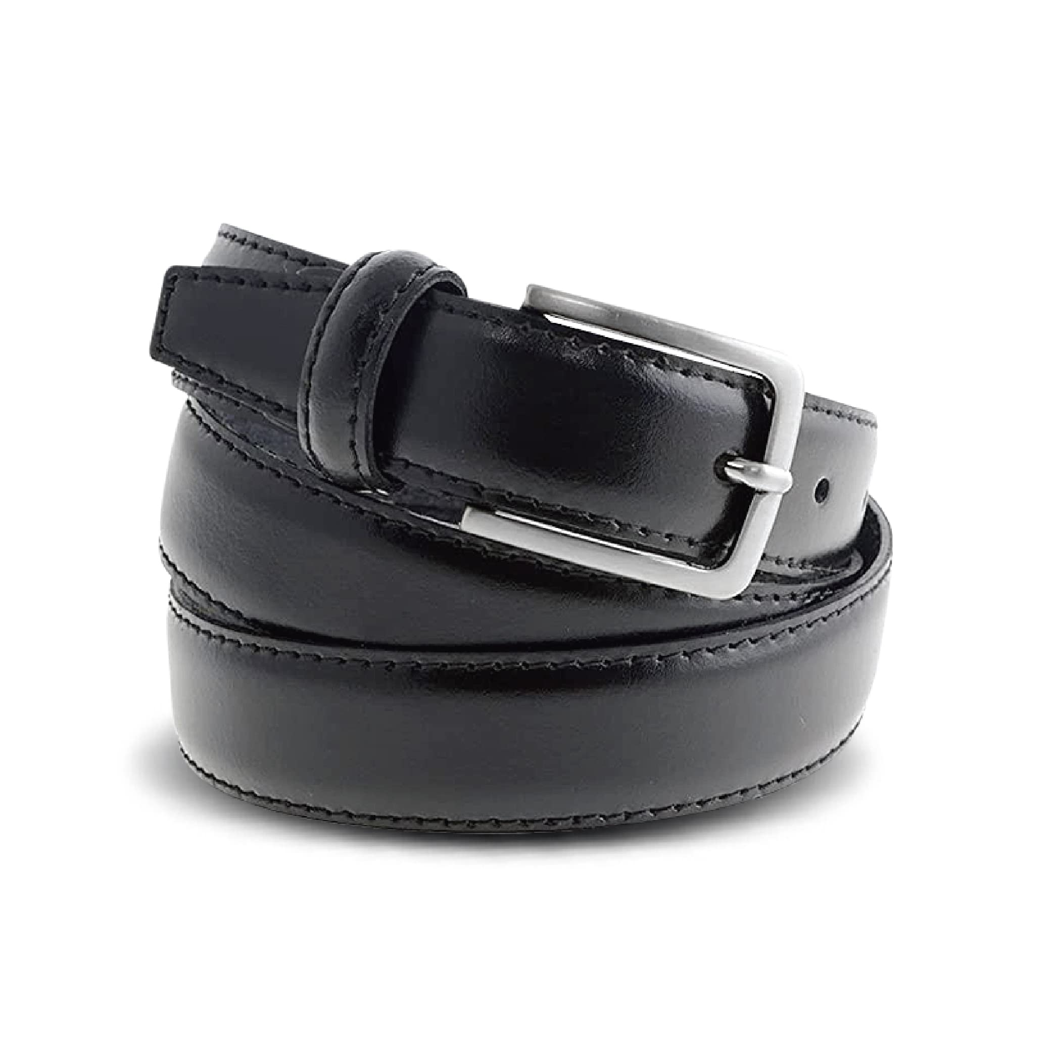 Cintura Uomo in Pelle Blu VIAVERDI Made in Italy linea Firenze