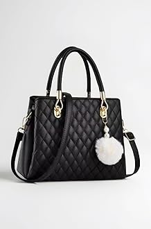 women's pu leather handbag shoulder bag hand held bag with long strap queen collection simple sober and stylish (HB5)