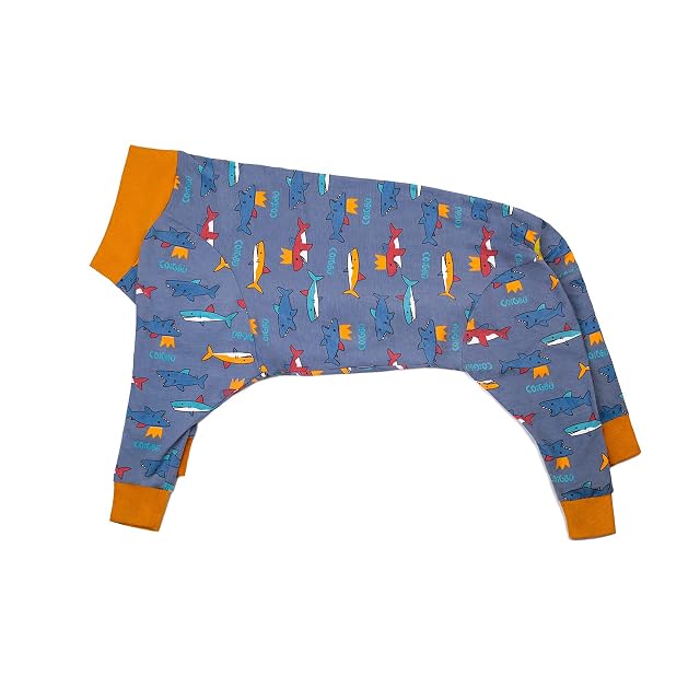 Foto 6 de 7 de Traje de rehabilitación para Perros postoperatorios, Suave, de Manga Larga, alternativas cónicas, antifugas