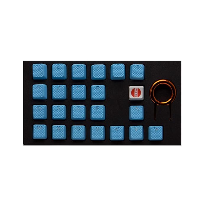 Buy TAIHAO Belgian Layout Rubber Gaming Backlit Keycaps Set 22