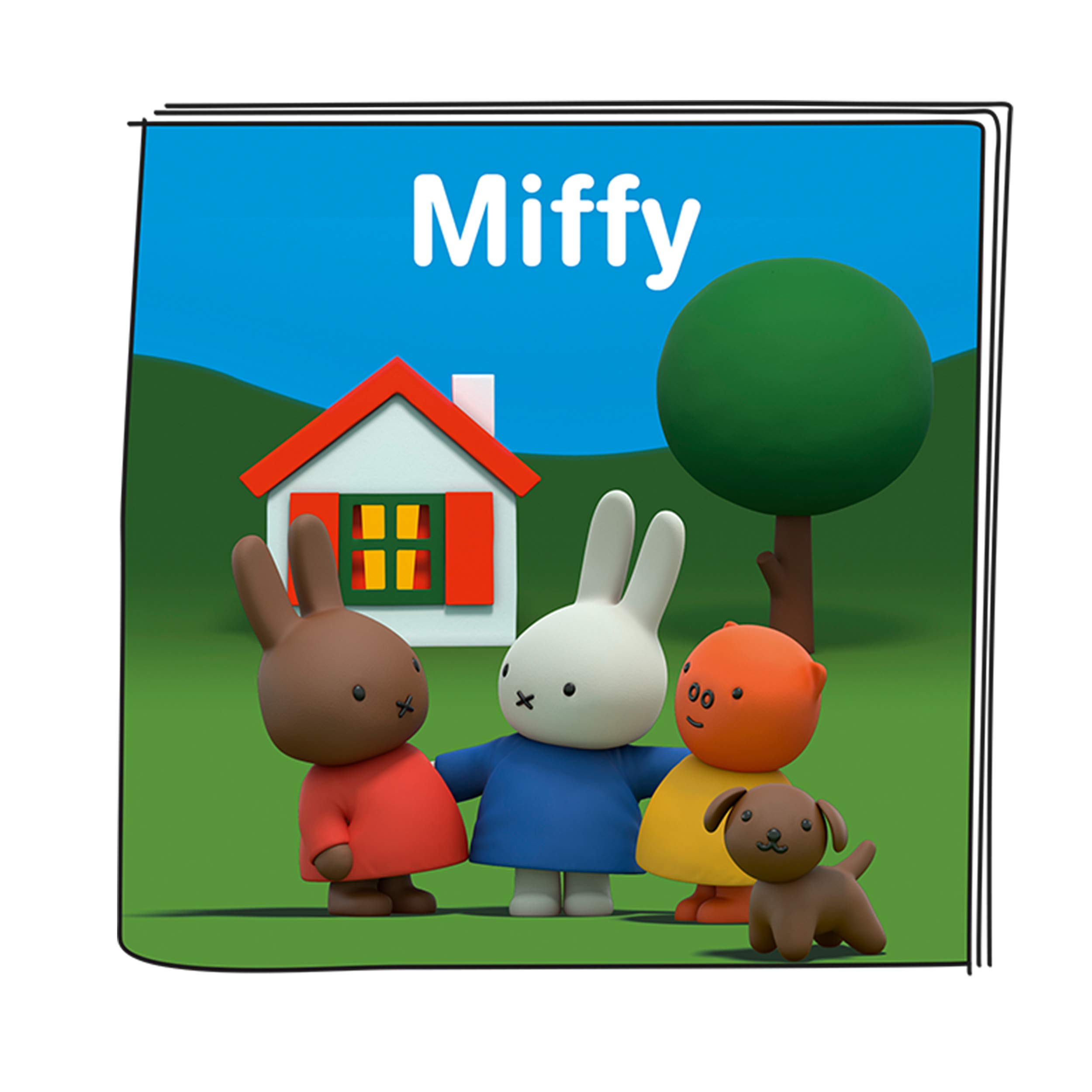 tonies Figurka do słuchania Toniebox, Miffy, słuchowisko z 10 małymi i dużymi przygodami, dla dzieci od 3 lat, czas gry ok. 70 minut