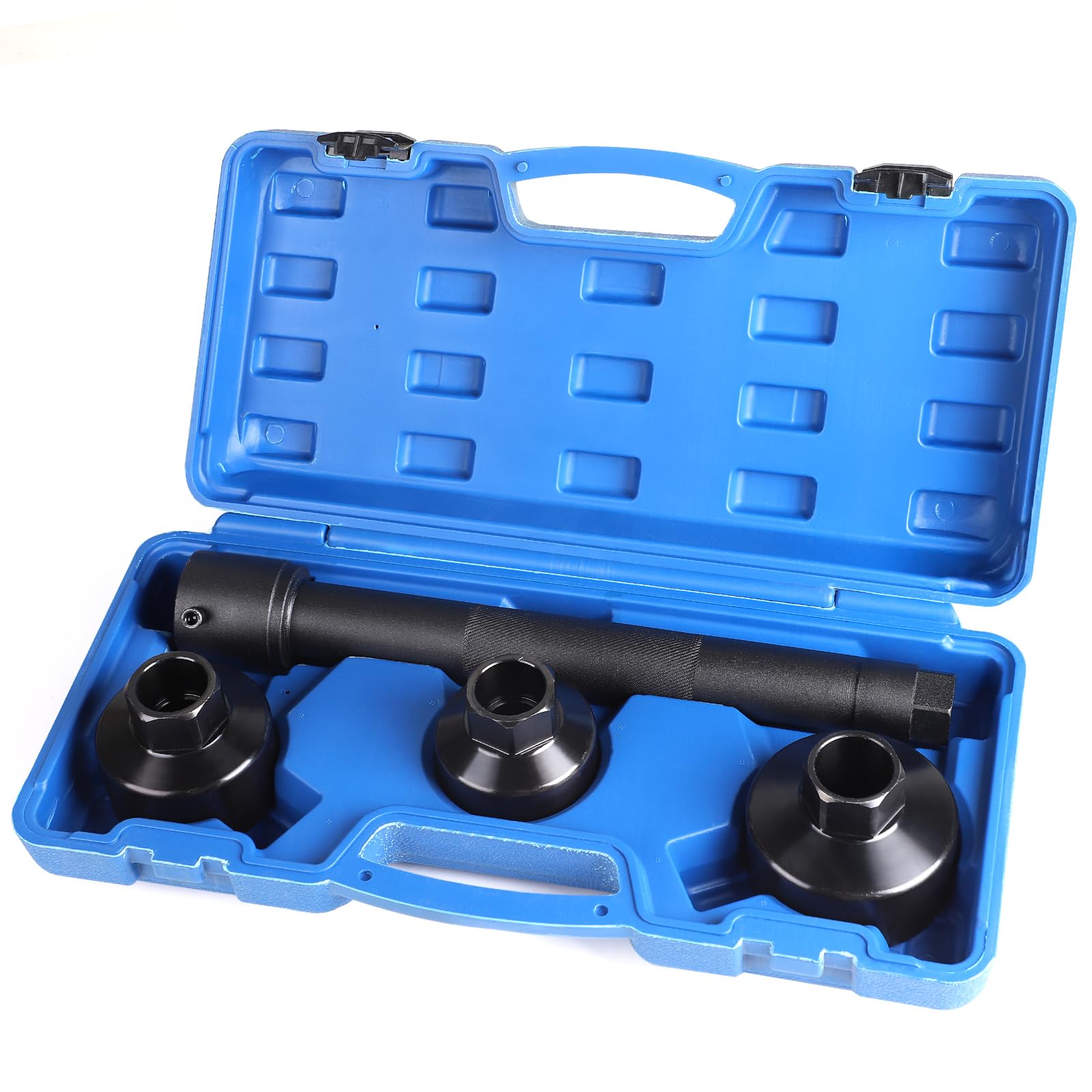 DBREAKS 4 Piezas Extractor de Rótula 30-35 mm / 35-40 mm / 40-45 mm, Herramientas Barra Direccion, Universal Llave para Barra Axial, Rótula Interior Barra de Dirección para Coche Vehículos