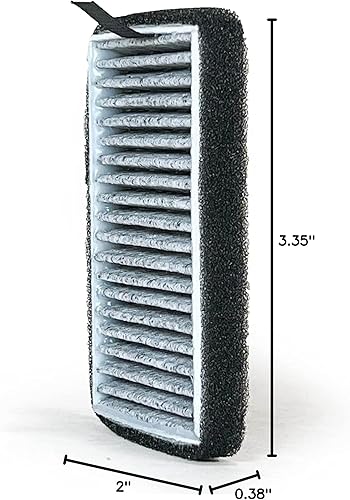 Miniatura 7 de Nispira DSTx 2.0 - Filtro de repuesto para purificador de ionizador de aire Clarifion Plug in Carbon HEPA Elimina el olor del humo del polen,