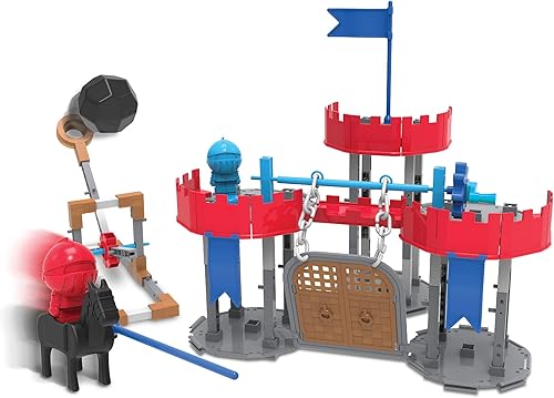 Miniatura 2 de Learning Resources Engineering & Design Castle Set, STEM, pensamiento crítico, resolución de problemas y habilidades de ingeniería temprana, 123