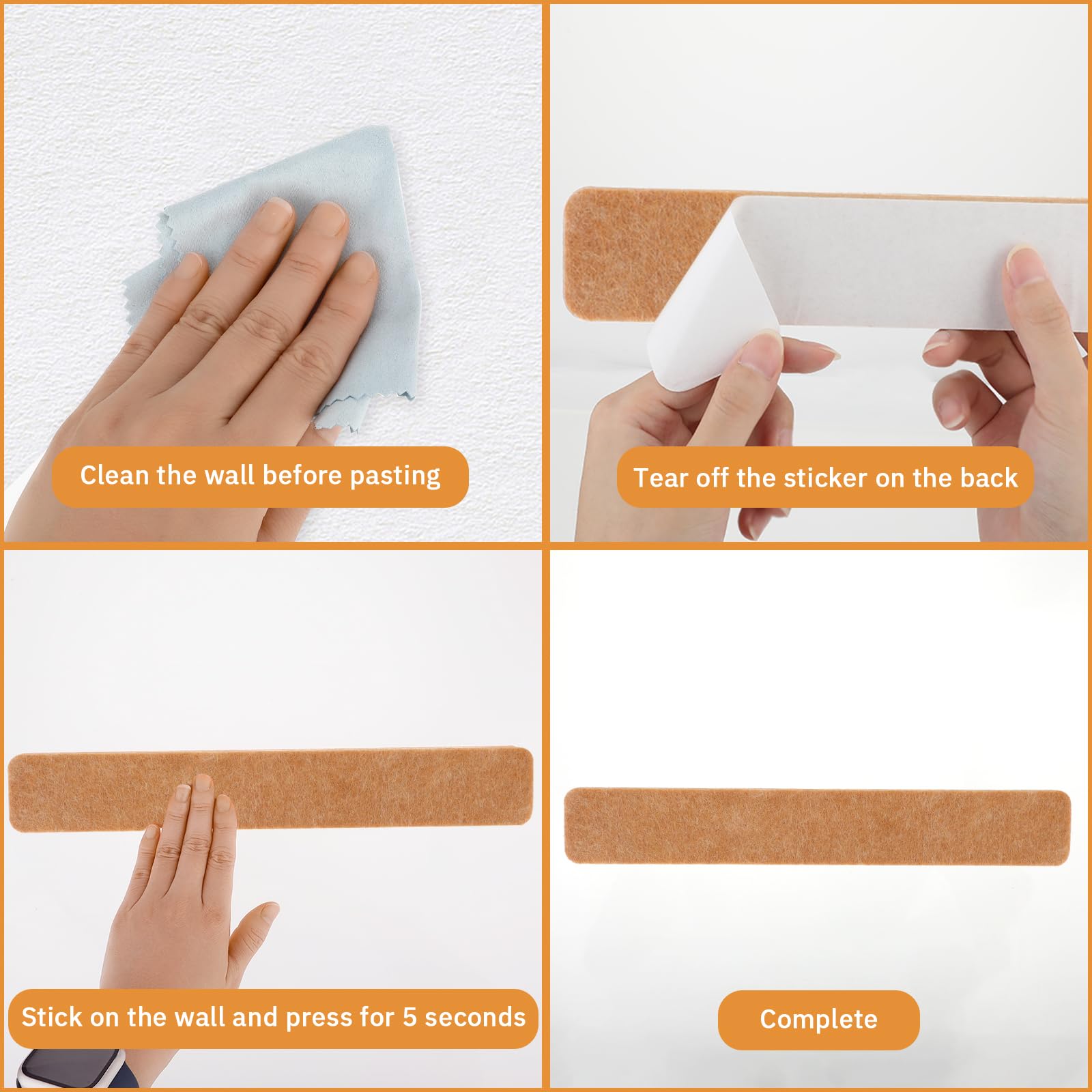 SUNGIFT Korktafeln Set – 6 Stück, Je 30,5 X 30,5 Cm, 1,27 Cm Dick, Mit Reißzwecken Für Wand-Pinnwand