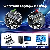 Vista 3 de KingSpec SSD 256GB, M.2 NVMe Gen3x4 SSD 2280 - Hasta 2400 MB/s, unidad interna de estado sólido con flash NAND 3D, compatible con computadoras